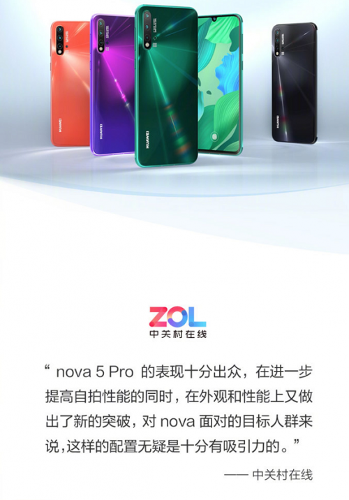 销量人气双丰收!华为nova5 Pro携人像超级夜景自拍成最大赢家 销量人气双丰收!华为nova5 Pro携人像超级夜景自拍成最大赢家